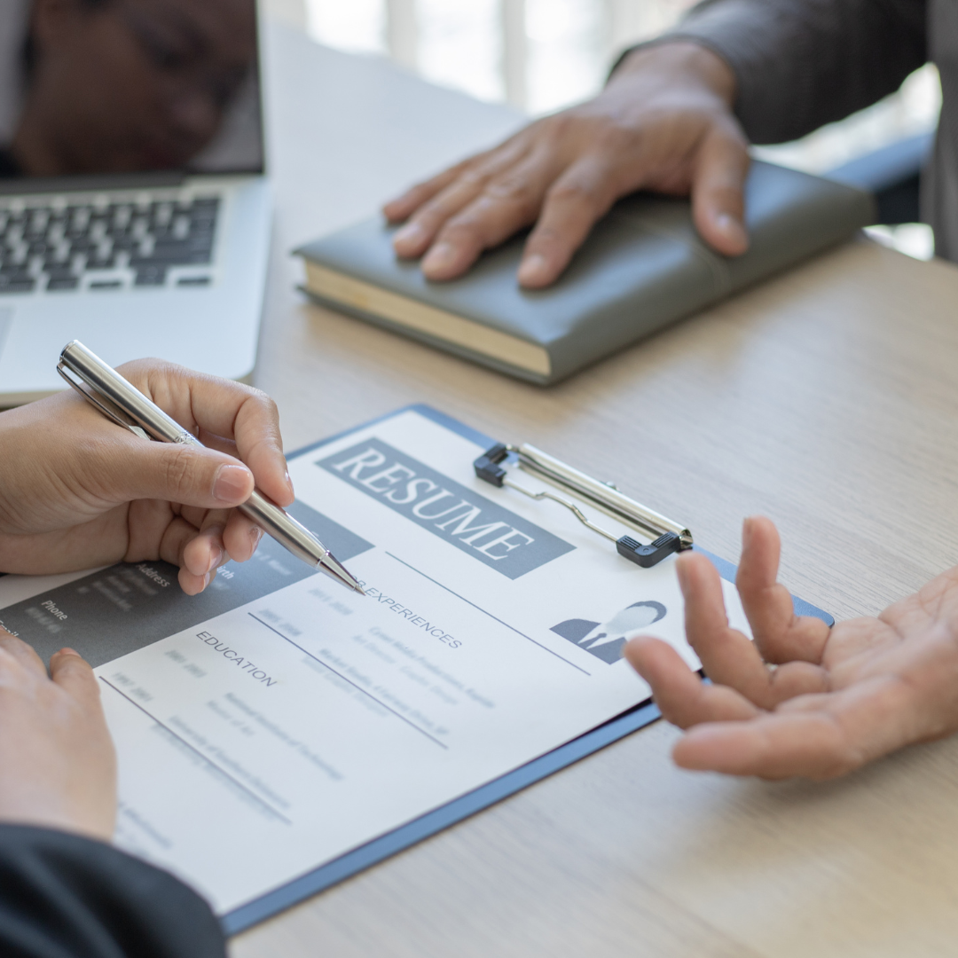 Office services items on table